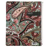 دفتر مشق سم طرح بته جقه Sam Paisley Design Homework Notebook