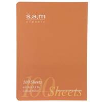 دفتر مشق سم طرح ساده Sam Simple Design Homework Notebook