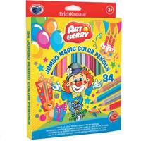 مداد رنگی 34 رنگ اریک کراوزه مدل Jumbo Magic ErichKrause Jumbo Magic 34 Color Pencil