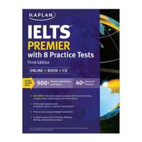 کتاب زبان Kaplan IELTS Premier 3rd اثر کاپلان نشر پندارقلم Kaplan IELTS Premier With 8 Practice Tests 3rd