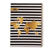 دفتر مشق کلیپس طرح نقشه Clips Map Design Homework Notebook