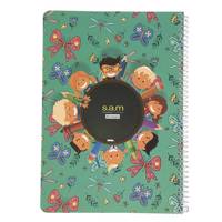 دفتر نقاشی سم طرح بچه ها Sam Kids Painting Notebook