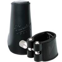 بست و کلاهک چرمی کلارینت سی بمل وندورن مدل LC21L Vandoren LC21L Leather Ligature and Leather Cap for Bb Clarinet