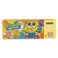 جامدادی مکانیکی مدل Sponge Bob - با ماشین حساب Sponge Bob Mechanical Pencil Case - with Calculator