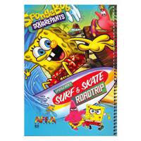 دفتر 80 برگ افرا طرح باب اسفنجی 3 جلد شومیز - بسته 2 عددی Afra 80 Sheets Painting Sponge Bob3 Design Soft Cover Notebook - Pack Of 2