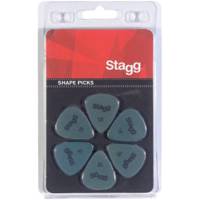 پیک استاندارد گیتار استگ مدل SPSTDX6-0.88 بسته‌ شش عددی Stagg SPSTDX6-0.88 Standard Shape Guitar Picks