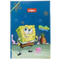 پوشه کش دار کلیپس طرح باب اسفنجی 1 Clips Rubber Spongebob 1 Design Folder