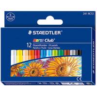 پاستل روغنی استدلر مدل Noris Club 241 - بسته 12 عددی Staedtler Noris Club 241 Oil Pastel - Pack of 12