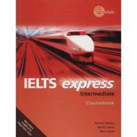 کتاب زبان IELTS EXpress Intermediate Coursebook And Workbook اثر ریچارد هالوز - دو جلدی IELTS EXpress Intermediate Coursebook And Workbook