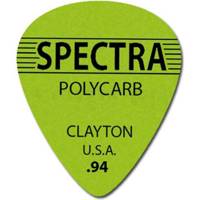 پیک گیتار الکتریک کلایتون مدل 0.94 میلی‌متری Spectra بسته‌ دوازده عددی Clayton Spectra 0.94 mm Guitar Picks 12 Pack