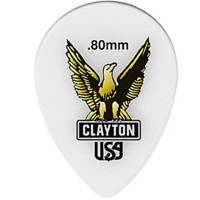 پیک گیتار الکتریک کلایتون مدل Acetal 0.80 mm طرح اشکی Clayton Acetal 0.80 mm Guitar Picks