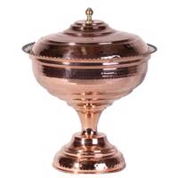 شکلات خوری مسی مدل پایه دار کد ZH49