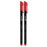 روان نویس اونر مدل Black Body 0.4 Red - بسته دو عددی Owner Black Body 0.4 Red Rollerball Pen - Pack of 2