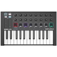 کیبورد و میدی کنترلر آرتوریا مدل MiniLab MKII Black Edition Arturia MiniLab MKII Black Edition Midi Keyboard and Controller