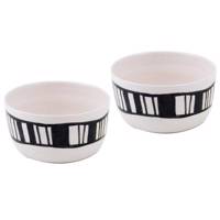 فنجان کاسه ای سرامیکی تاج مدل TC01 مجموعه 2 عددی Taj TC01 Ceramic Cup 2Pcs