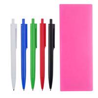 ست خودکار و جامدادی لاتن مدل Medso Pink Laton Medso Pink Pen and Notebook Set