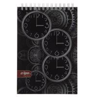 دفتر یادداشت کلیپس طرح ساعت - 100 برگ Clips Clock Design Notebook - 100 Sheets