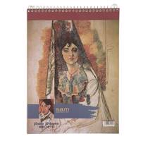 دفتر طراحی سم طرح Pablo Picasso Sam Pablo Picasso Design Sketch Notebook