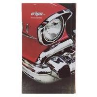دفتر یادداشت کلیپس طرح ماشین قرمز 100 برگ Clips Red Car Design 100 Sheets Notebook