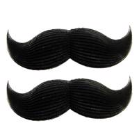 پاک کن کیکرلند مدل سبیل بسته 2 تایی Kikketland Mustache Eraser 2 Pieces