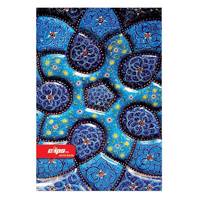 دفتر مشق کلیپس طرح میناکاری 100 برگ Enamels Background Design 100 Sheets Homework Notebook