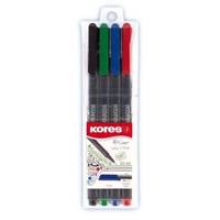 روان نویس 4 رنگ کورس مدل k liner Kores K liner 4 Color Rollerball Pen