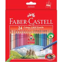 مداد رنگی 24 رنگ فابر-کاستل مدل Colour Grip Faber-Castell Colour Grip 24 Color Pencil