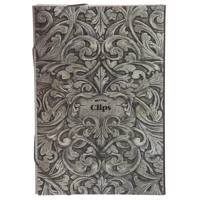 کلاسور کش دار کلیپس طرح اسلیمی 1 سایز A4 Clips Eslimi 1 Folder Size A4