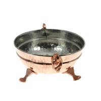 آجیل خوری مسی کد 7601 قطر 18 سانتی متر