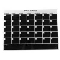 تخته وایت برد شیشه ای هوم تک مدل Month Planner Board سایز 60 × 80 سانتی‌متر Hometech Month Planner Board Gloss Whiteboard Size 80 in 60cm