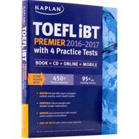 کتاب زبان TOEFL iBT Premier اثر کاپلان TOEFL iBT Premier 2016-2017 CD