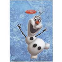 دفتر مشق کلیپس طرح اولاف Clips Olaf Homework Notebook