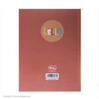 دفتر زبان کلیپس طرح جشن تولد Clips Birthday English Notebook