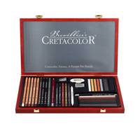 ست طراحی کرتاکالر مدل آلتیمو کد 40065 Cretacolor 40065 Ultimo Drawing Set