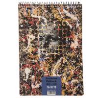 دفتر طراحی سم طرح جکسون پولاک Sam Jackson Pollock Sketch Notebook