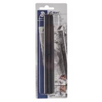 زغال فشرده استدلر مدل 2490SBK-2 بسته 6 عددی Staedtler 2490SBK-2 Charcoal Sticks pack of 6