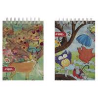 دفتر یادداشت کلیپس طرح جغد و گوزن بسته 2 عددی Clips Owl and Deer Notebook Pack of 2
