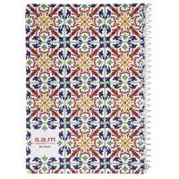 دفتر مشق سم طرح کاشی سنتی Sam Traditional Tile Design Homework Notebook