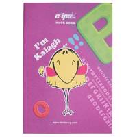 دفتر زبان کلیپس طرح کلاغ 80 برگ Clips Kalagh Design 80 Sheets English Notebook