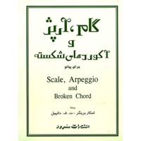 کتاب گام، آرپژ و آکوردهای شکسته برای پیانو Manual Of Scales Arpeggios And Broken Chords Studies For Pianoforte