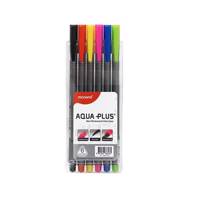 روان نویس 6 رنگ مونامی مدل Aqua Plus Monami Aqua Plus 6 Color Rollerball Pen