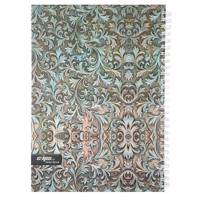 دفتر مشق کلیپس طرح نقش برجسته Clips Embossed Design Homework Notebook