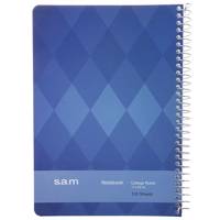 دفتر مشق سم طرح لوزی Sam Diamond Design Homework Notebook