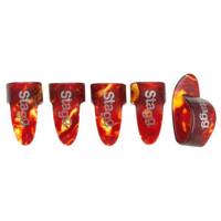 ست پیک پنج انگشتی گیتار استگ مدل FPS-L سایز بزرگ Stagg FPS-L Guitar Finger Pick Set