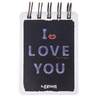 دفتر یادداشت ونوشه طرح I Love You Vanosheh I Love You Notebook 116 Sheets