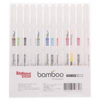 ماژیک رنگ آمیزی 12 رنگ کیبورد موریس مدل Bamboo Keyboard Morris Bamboo 12 Color Painting Marker