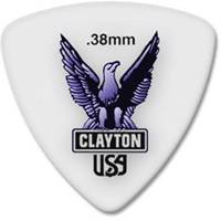 پیک گیتار الکتریک کلایتون مدل Acetal 0.38 mm طرح سه‌گوش Clayton Acetal 0.38 mm Guitar Picks