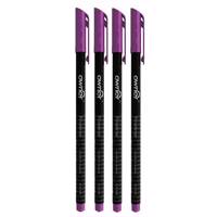 روان نویس اونر مدل Black Body 0.4 Violet - بسته 4 عددی Owner Black Body 0.4 Violet Rollerball Pen - Pack of 4