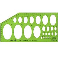 شابلون بیضی فابل کد FB419 Fabl Oval Stencil Code FB419