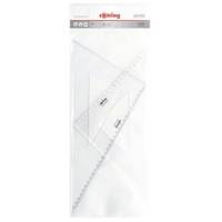 بسته خط کش روترینگ سنترو S0237900 Rotring Centro S0237900 Geometry Set